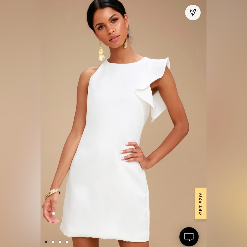 Lulus one shoulder dress